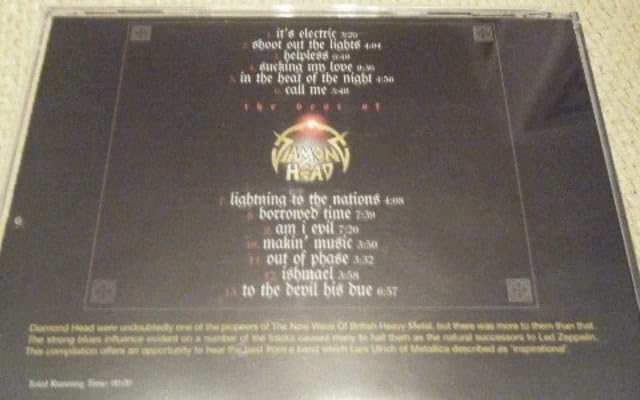 【中古】「非常に良い」［CD］Diamond Head Amazon.co.jp: ＊中古CD DIAMOND HEADダイアモンド・ヘッド/best of
